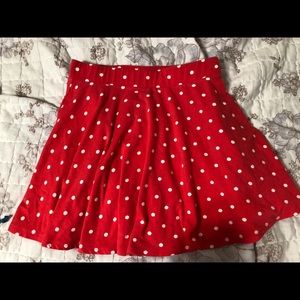 COPY - Pink polka dotted skirt